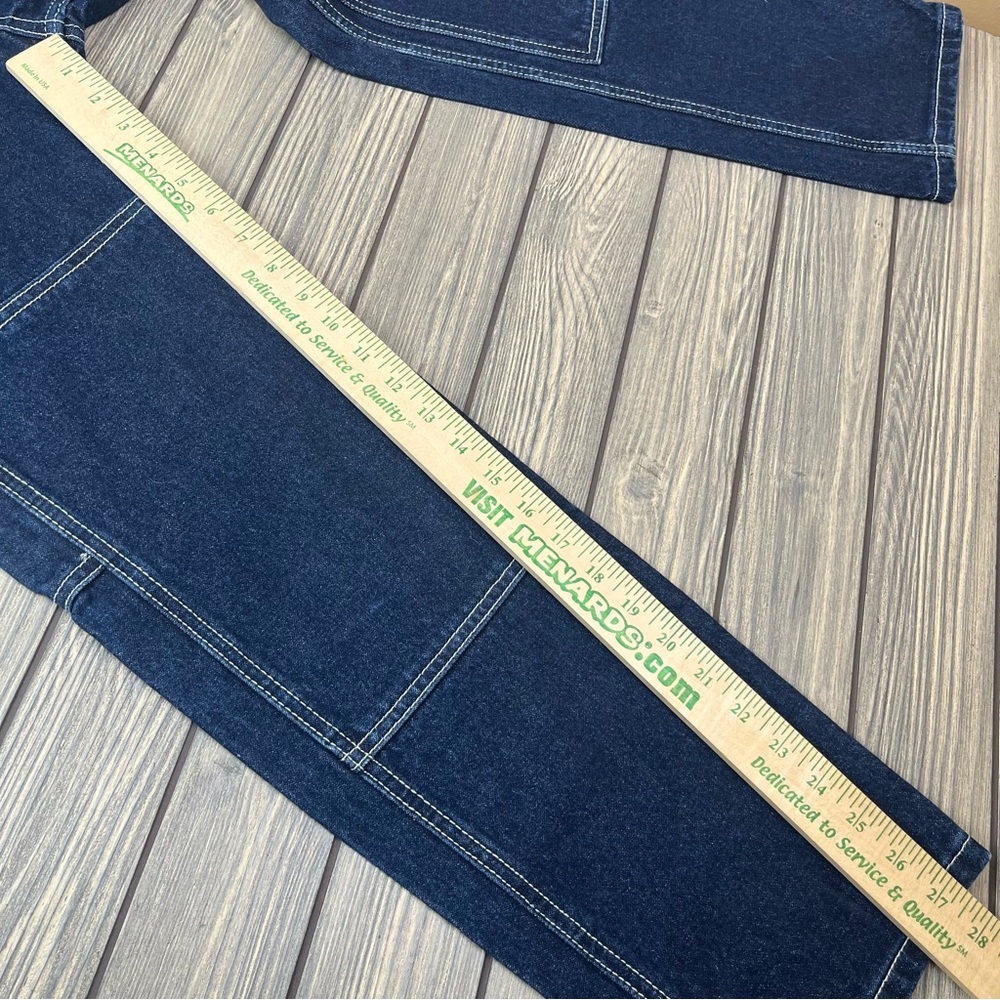 John Galt Denim Cargo Pants Jeans Size Small Carpenter - Picture 10 of 14